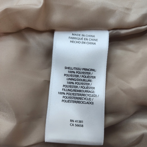 Ralph Lauren Women’s Crest Logo Shell Diamond Quilted Vest Birch Size Small NWT - Picture 11 of 12